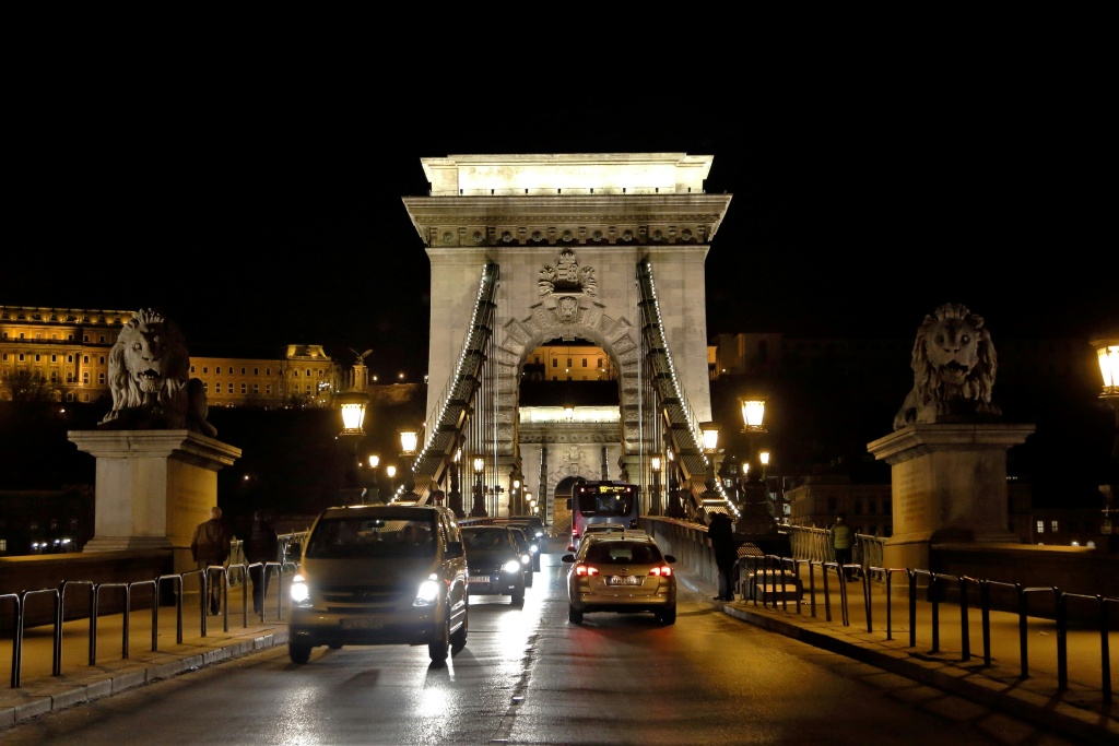 SzéchenyiChainBridge Цепной мост в Будапеште