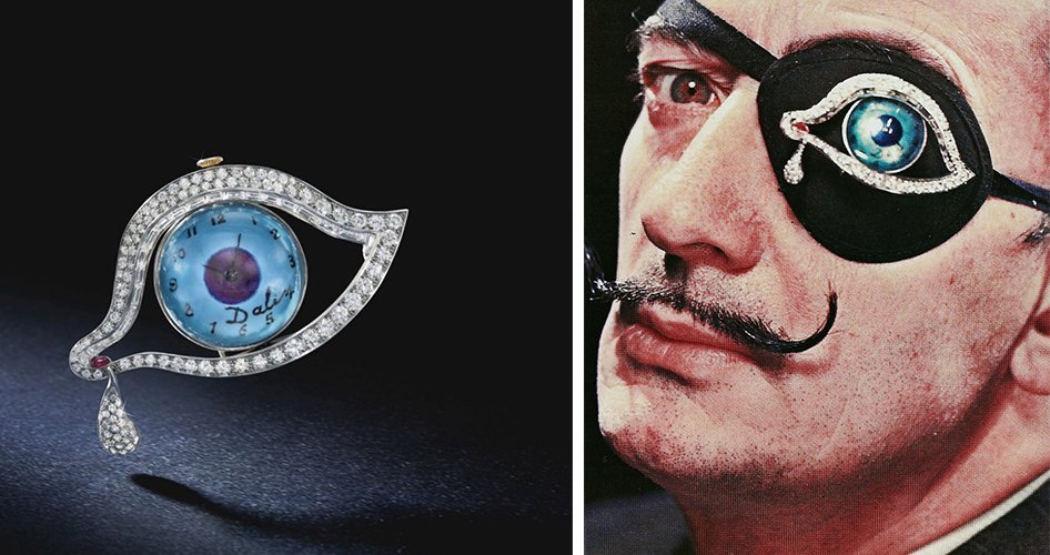 zlat Сальвадор Дали ювелирные изделия