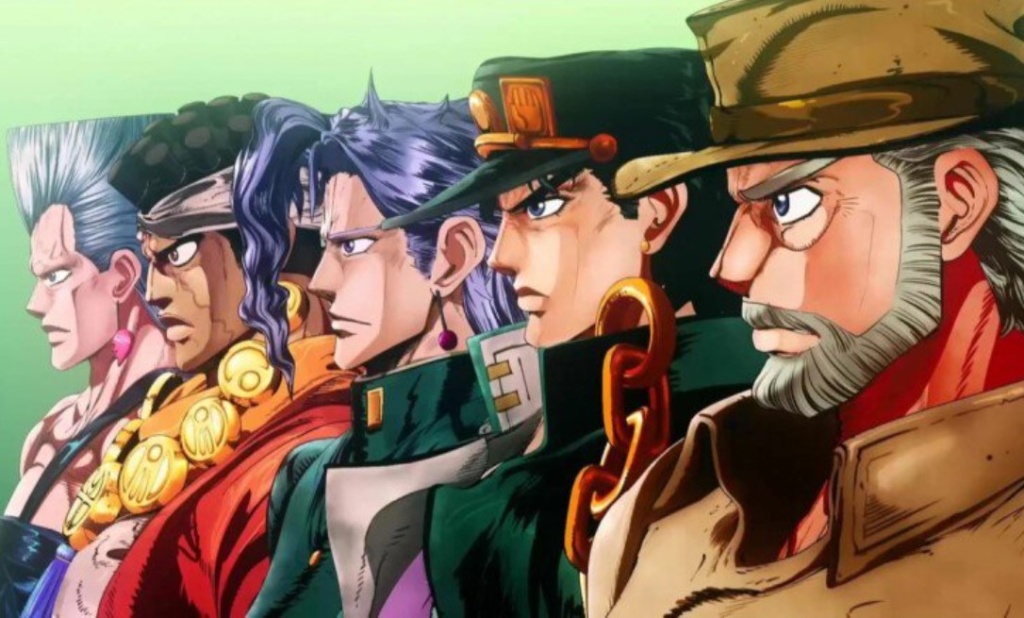 Jojo Аниме Невероятные приключения ДжоДжо