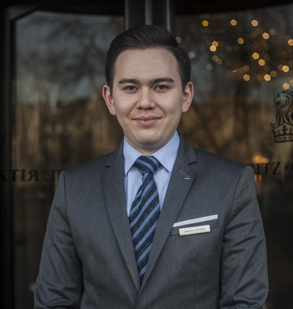 Санжар Айтжанов Еуропадағы өмір және The Ritz-Carlton халықаралық қонақ үйлер желісіндегі жұмысы туралы