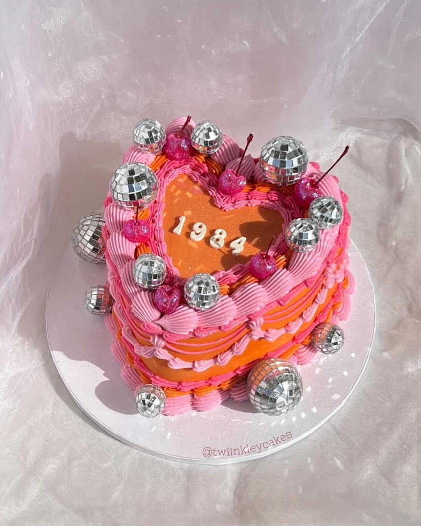 cake Зеркальные шары