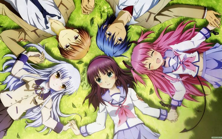 Angel Beats Аниме Ангелские ритмы