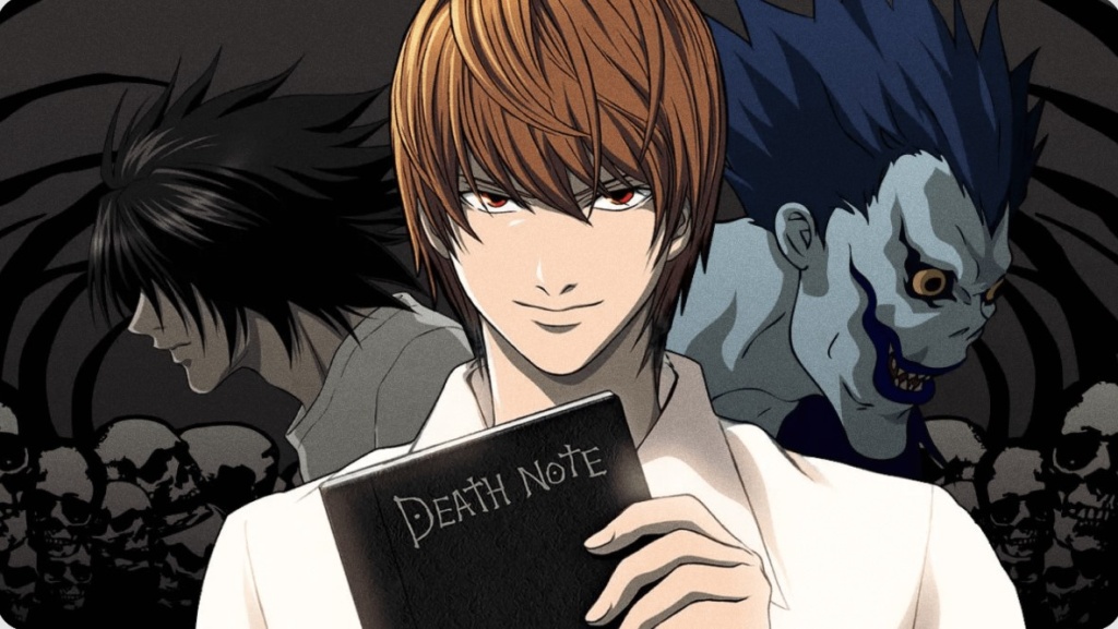 Death note Аниме Тетрадь смерти