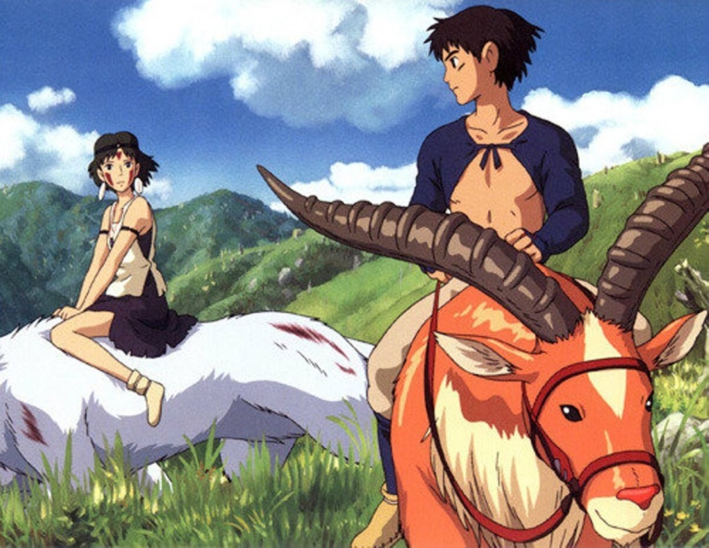 Princess mononoke Аниме Принцесса Мононоке