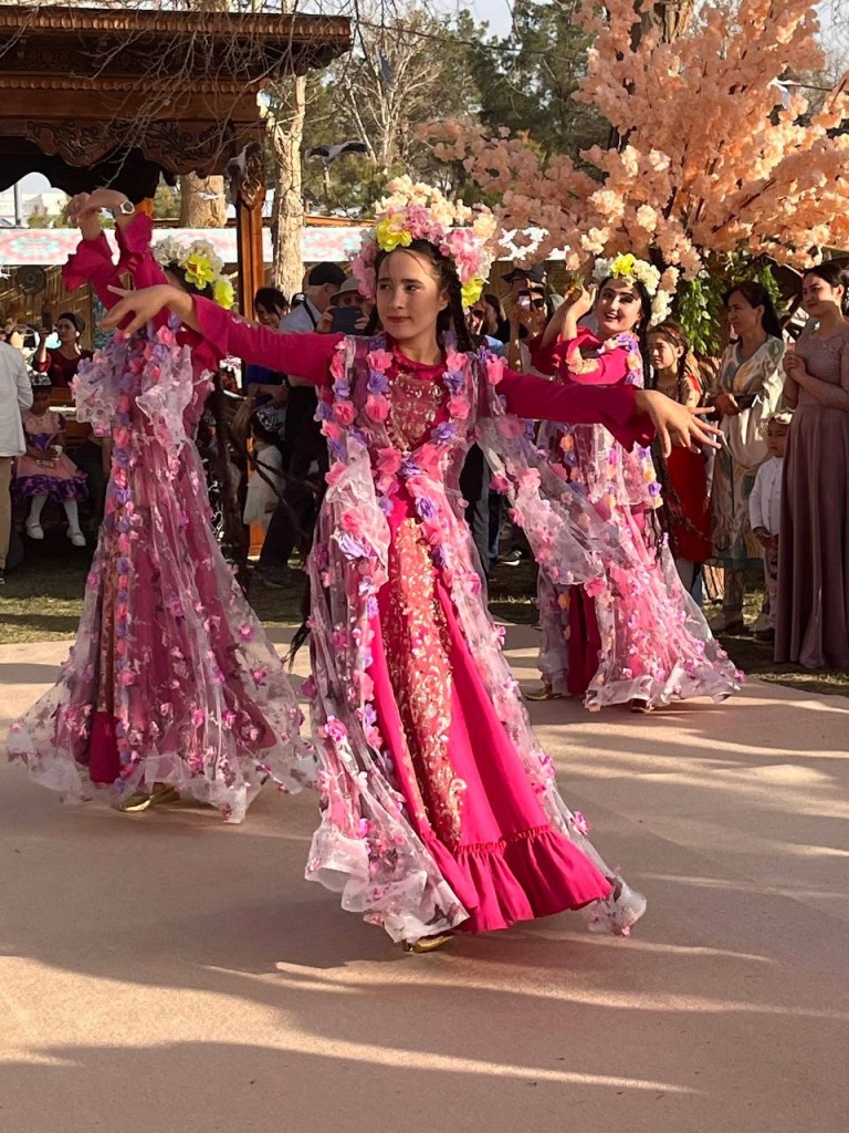 Sophie spring in Uzbekistan