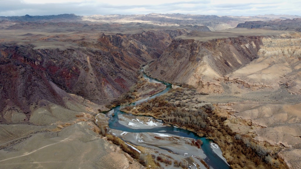 Charyn – Kurtogay Gorge Шарын - урочище Куртогай