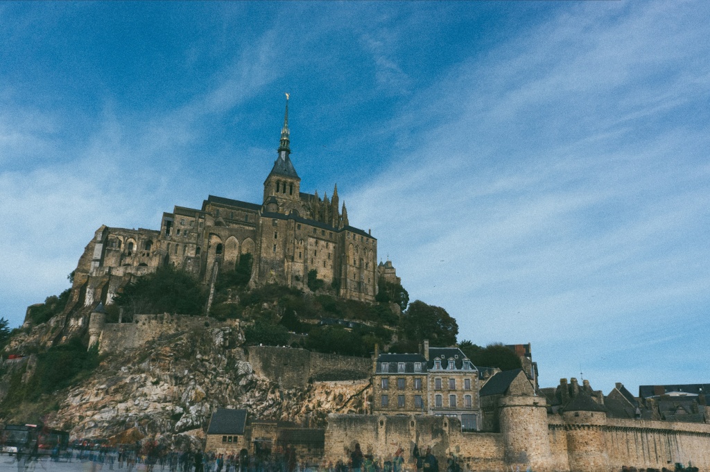 Mont_Saint_Michel замок Mont_Saint_Michel