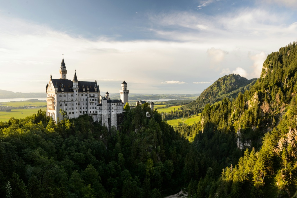 Neuschwanstein_Castle Нойшвайнштайн замок, Германия