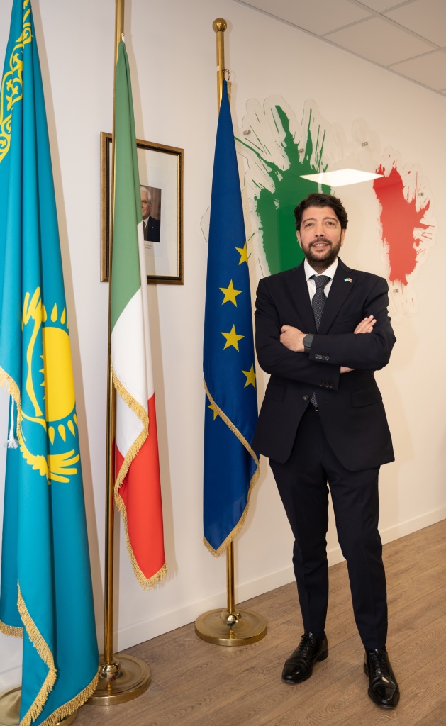 Aniello Italian Embassy in Astana