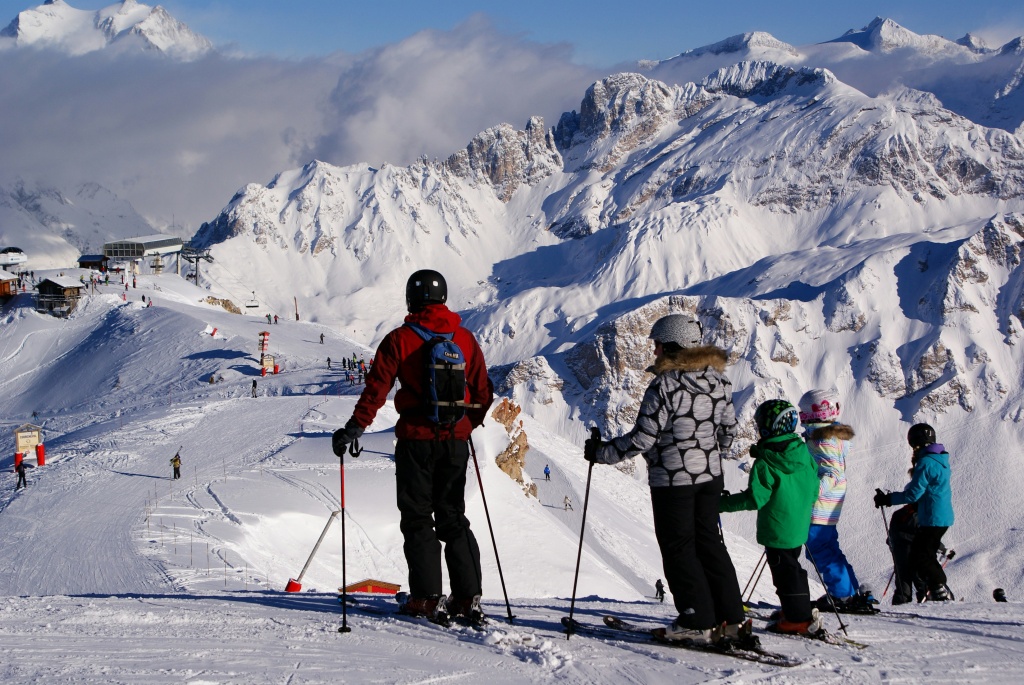 courchevel Популярные лыжные курорты