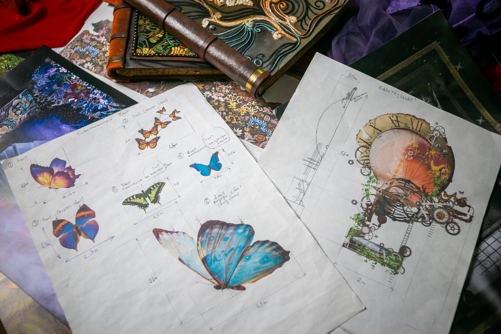 Эскизы декораций к балету Золука.jpg Эскизы декораций к балету Золука.jpg