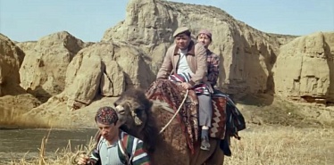 What interesting films and TV series were filmed in Uzbekistan