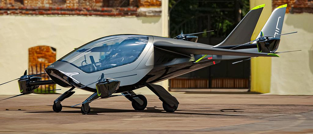 predstavlen-pervyy-polnorazmernyy-prototip-elektricheskogo-aerotaksi-air-one